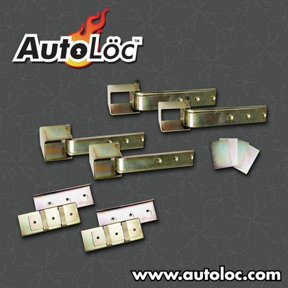 AutoLoc 2 Door Individual Suicide Hidden Hinge System Universal - Click Image to Close